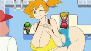 Gym leader Misty Sucking dick [AnythingGoes] (extended) - Pokemon animation on Crohasit