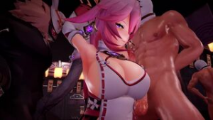 [HMV] Inazuma Sluts Move Their Bodies - Genshin Impact animation on Crohasit