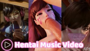[HMV] Slut of the Game – D.va – Rondoudou Media/RicedOutCivic - ﻿3D animation on Crohasit