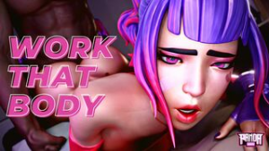 HMV/PMV Work That Body – ConLvL3 - Final Fantasy animation on Crohasit