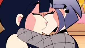 Hagentoons kissing scene edited - 2D animation on Crohasit