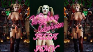Harley Quinn Futa HMV - ﻿3D animation on Crohasit