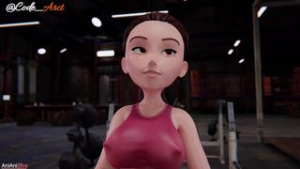 Helen parr training Sub Español - The Incredibles animation on Crohasit