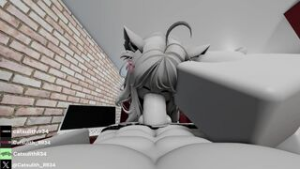 Her friend called and wanted to join in on the fun~ - ﻿3D animation on Crohasit