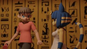 Highwizard – Ankha - Animal Crossing animation on Crohasit
