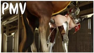 Horse Fuck | PMV Femmenine Energy - ﻿3D animation on Crohasit