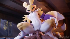 How To Train Your Renamon [Aznyan07] - ﻿3D animation on Crohasit