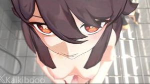 Hu Tao and You [Kaikibooo] - ﻿3D animation on Crohasit
