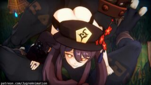 Hu Tao x Mitachurls – Commissioned by anon[JygreAnimation][4k 60fps] - ﻿3D animation on Crohasit