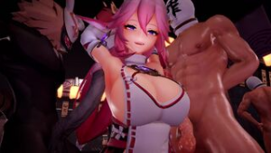 Inazuma Boom (SFX only ver.) [Bengugu] - ﻿3D animation on Crohasit