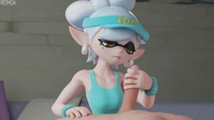 Inkling Handjob – RedMoa - Splatoon animation on Crohasit