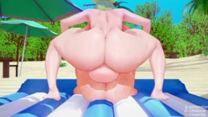 Iruru Plowed [Futa x Female] - ﻿3D animation on Crohasit