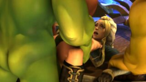 Jaina’s orc visit - ﻿3D animation on Crohasit