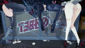 JaneDoe x Evelyn x Rina - zenless zone zero animation on Crohasit