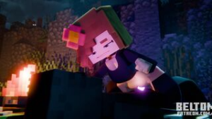 Jenny x Enderman – Minecraft ANIMATION (BeltomNSFW) - ﻿3D animation on Crohasit