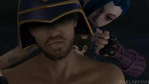 Jinx soft femdom - ﻿3D animation on Crohasit