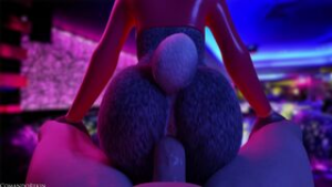 Judy Hopps in the club [Rekin3D] - ﻿3D animation on Crohasit