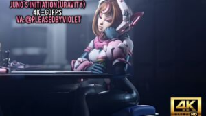 Juno’s Initiation [Uravity – No Male Audio] [Nagoonimations] [4K60FPS] - ﻿3D animation on Crohasit
