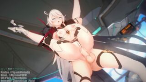 Kiana Kaslana x Raiden Mei – Part 2 - ﻿3D animation on Crohasit