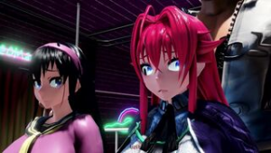 Kiss me – Moyako & Rias NTR - High School DxD animation on Crohasit