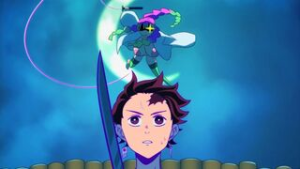 [KitanoDake] Kanroji x Tanjiro (Demon Slayer) - Kimetsu no Yaiba animation on Crohasit