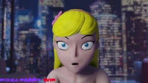 Kitten learns why you shouldn’t steal from Starfire. - ﻿3D animation on Crohasit