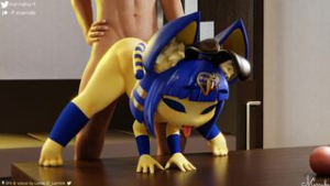 Kitty Queen Rut - ﻿3D animation on Crohasit