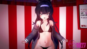 Kozeki Ui Punishment Game Show [Happy Dolly] - ﻿3D animation on Crohasit
