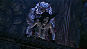 Lady D Vs Werewolf [26RegionSFM] - ﻿3D animation on Crohasit