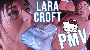 Lara Croft Hardcore PMV - ﻿3D animation on Crohasit