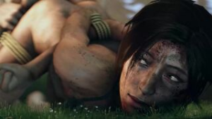 Lara Croft has her womb raided - ﻿3D animation on Crohasit