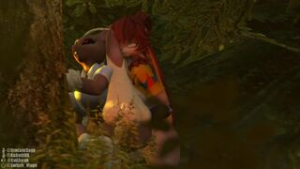 Lop x Lopunny [Futa x Futa] - ﻿3D animation on Crohasit