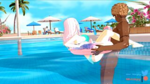 Love is war – Chika getting fucked on a summer resort [MrImpy] - ﻿3D animation on Crohasit
