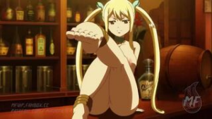 Lucy Nude Dancing - Fairy Tail animation on Crohasit