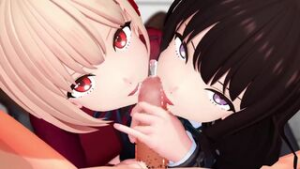 Lycoris 1 - lycoris recoil animation on Crohasit