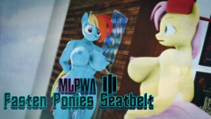 MLP PMV: Fasten Ponies Seatbelt 3 (Collab with DirtyFinger) - ﻿3D animation on Crohasit