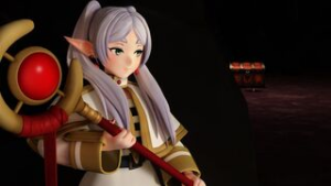 MMD chest - sousou no frieren | frieren beyond journeys end animation on Crohasit