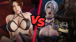 Mai Vs lvy Valentine [ PMV/WIS ] - ﻿3D animation on Crohasit