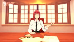 Makima Encounters the Possession Devil - chainsaw man animation on Crohasit