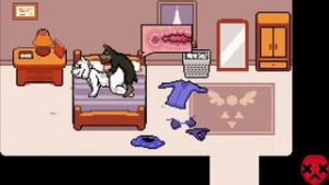 Male Feral Canine Doberman Dog x Toriel [Mayin] - Undertale animation on Crohasit