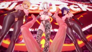 [March Shadow] Fontaine Ladies Sex Party - Genshin Impact animation on Crohasit