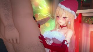 Marin NTR Christmas HD - Dress up Darling animation on Crohasit
