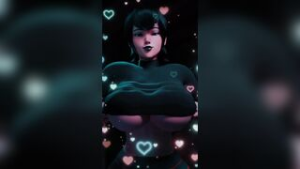 Mavis Dracula Giant Tits Bounce Down - ﻿3D animation on Crohasit