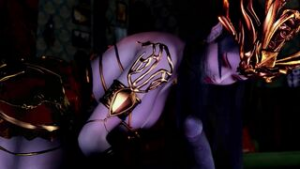 Medusa Queen NTR and Black Fat Man - ﻿3D animation on Crohasit