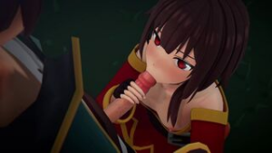 Megumin_Konosuba [ChunAsa] - kono subarashii sekai ni shukufuku wo! animation on Crohasit