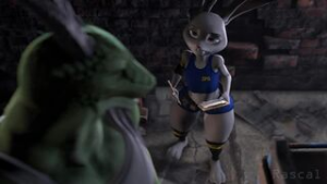 Messy Arrest [Judy Hopps] rascal - ﻿3D animation on Crohasit
