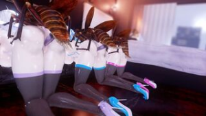 Miku Luka Haku Roach Hotel Insect Sex - ﻿3D animation on Crohasit