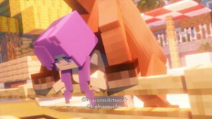 Minecraft Lily Horse Beach sex - Minecraft animation on Crohasit