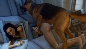 Miranda X Dog 2 [Loop] - ﻿3D animation on Crohasit