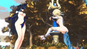 Mirror Maiden And Lumine (4K) [Lyusfyuring] - ﻿3D animation on Crohasit